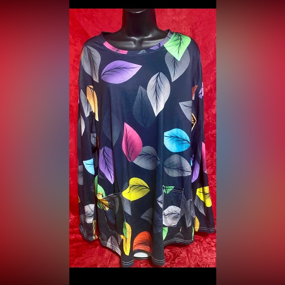 Vibrant Multicolor Top - XL